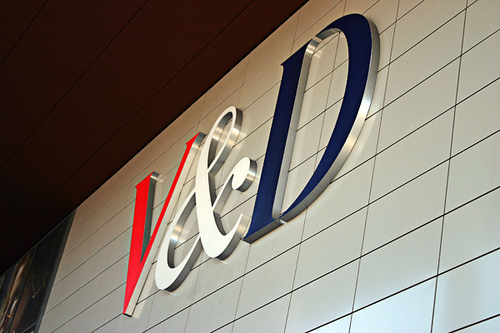 De nieuwe V&D