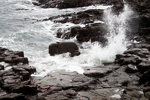 Rough sea