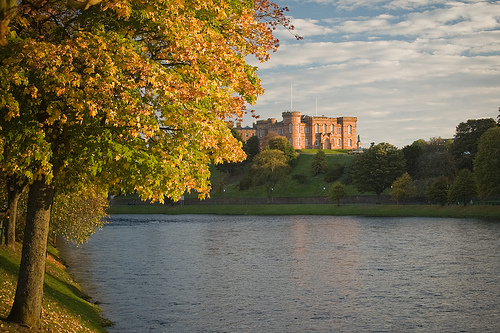 Autumn early-morning light