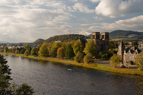 View from Inverness Castle