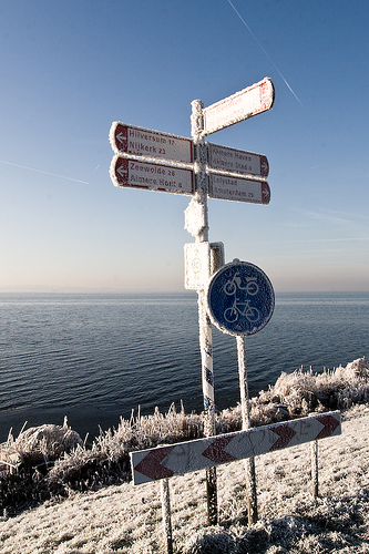 Freezing Gooimeerdijk