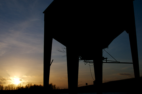 Stichtsebrug Zonsondergang Stichtsebrug Zonsondergang