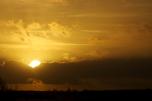 Stichtsebrug Zonsondergang Stichtsebrug Zonsondergang