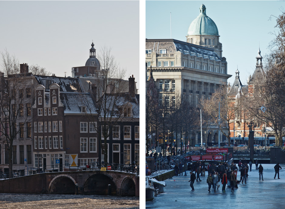Langzaam groeide het ijs aan
